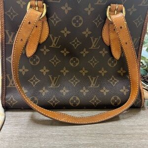 Louis Vuitton Brown Monogram Tote Bag